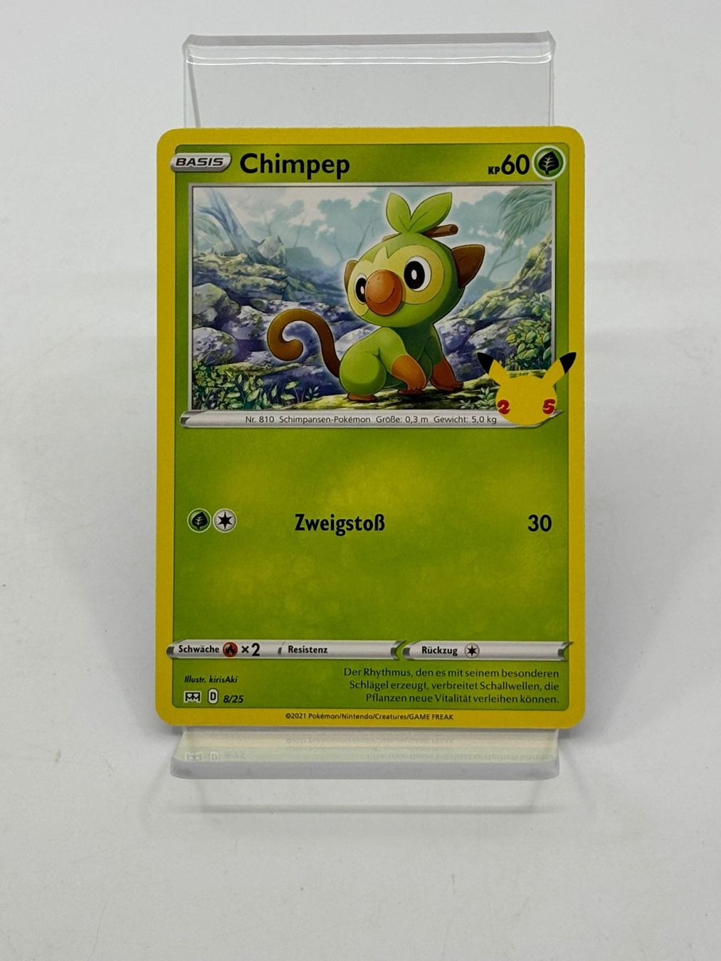 Pokémon Carte collezionabili: Pokemon Chimpep 8/25 – Usato da Herisau venduto da Pokemon2026