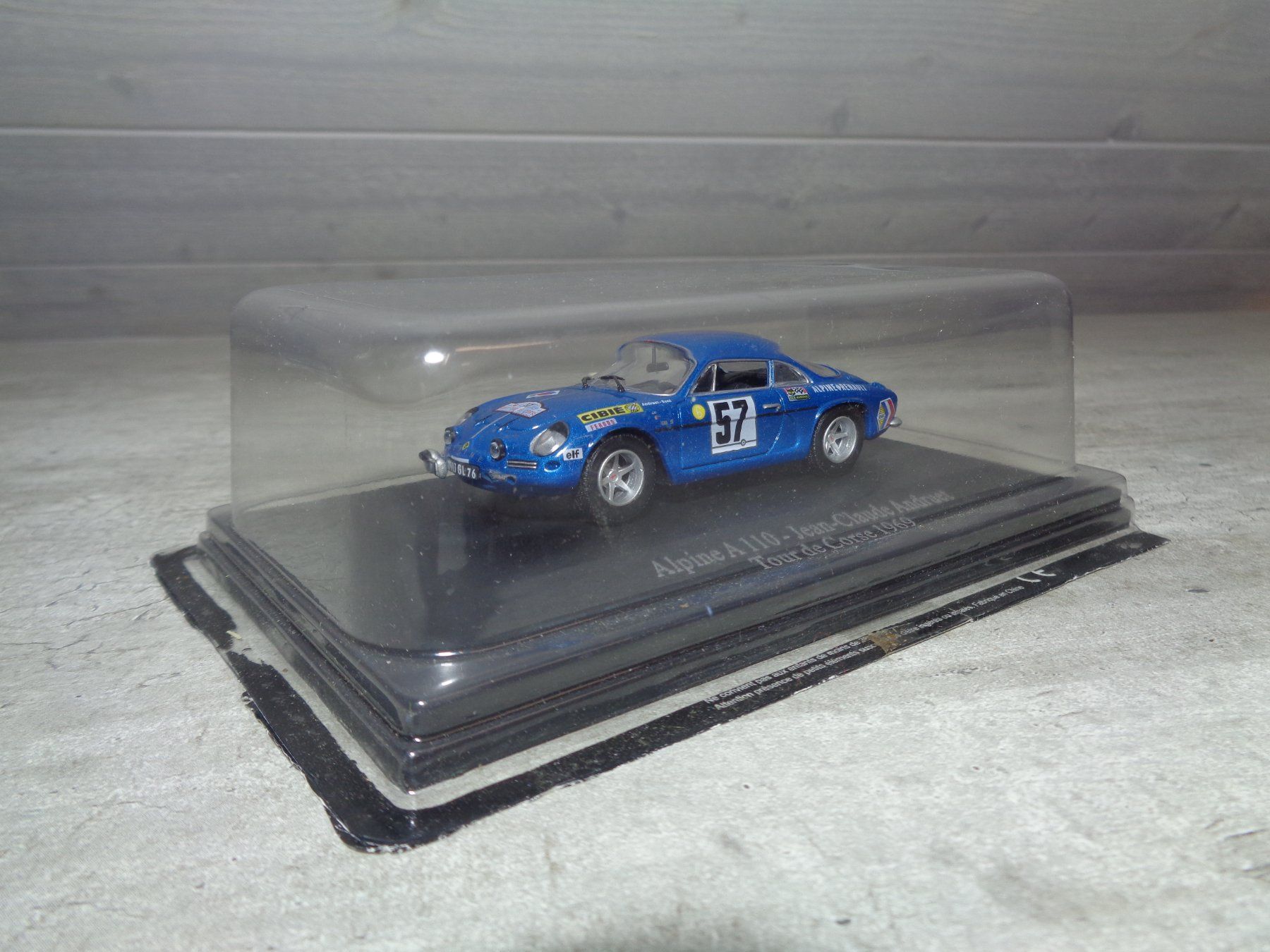 Renault Modellini d'auto: Altaya 1:43 Renault Alpine A 110 Rallye – Difettoso da Reconvilier venduto da rallycar