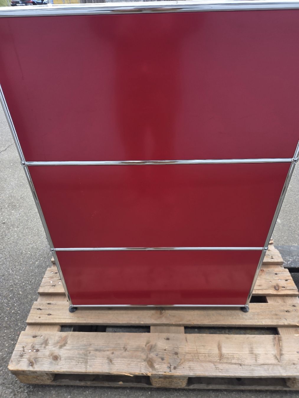 Scaffali: USM Haller Regal in Rot – Usato da Enggistein venduto da Lehmannnn 7