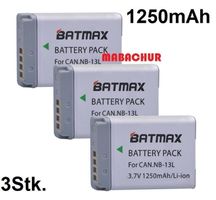 3x AKKU NB-13L CANON Canon PowerShot G7X