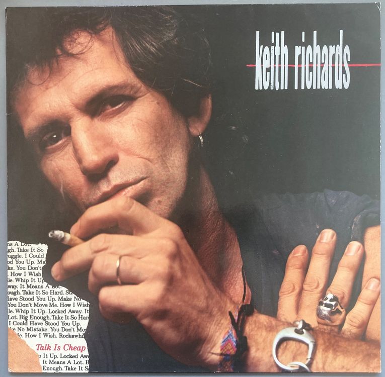 THE ROLLING STONES / KEITH RICHARDS - TALK IS CHEAP (Gebraucht) in ...