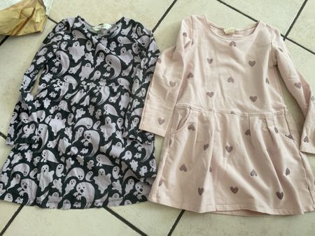 2 H&M Kleider H&M Gr. 110/116 Frühling Set