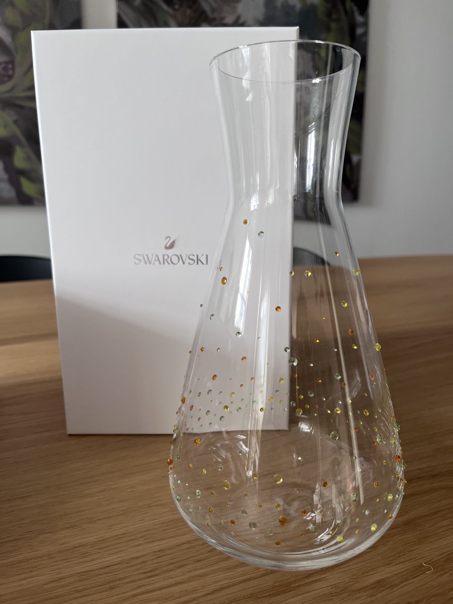 Caraffe: Neu Swarovski Karaffe mit 2 Trinkgläser – Nuovo e nell'imballaggio originale da Ziegelbrücke venduto da Splinter301 1