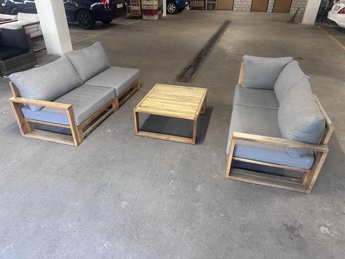 Divani: Gartenlounge Holz 5-tlg MICASA – Usato da Steinach venduto da EvAy_Trade_2023 2