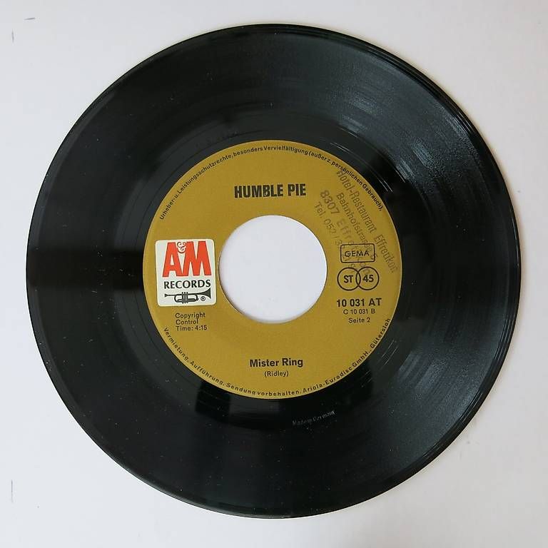 Vinyles: Vinyl-Single 7" Humble Pie – D'occasion à Bözen par Keramik22 3