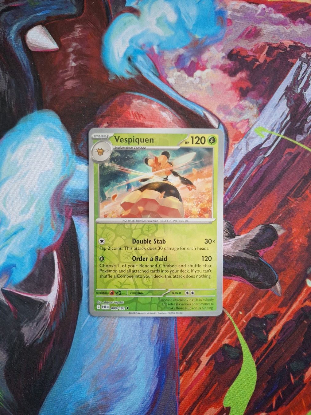 Pokémon Carte collezionabili: Vespiqueen - Reverse Holo - Pokemon Paldea Evolved – Usato da Altstätten SG venduto da GGsGameshop