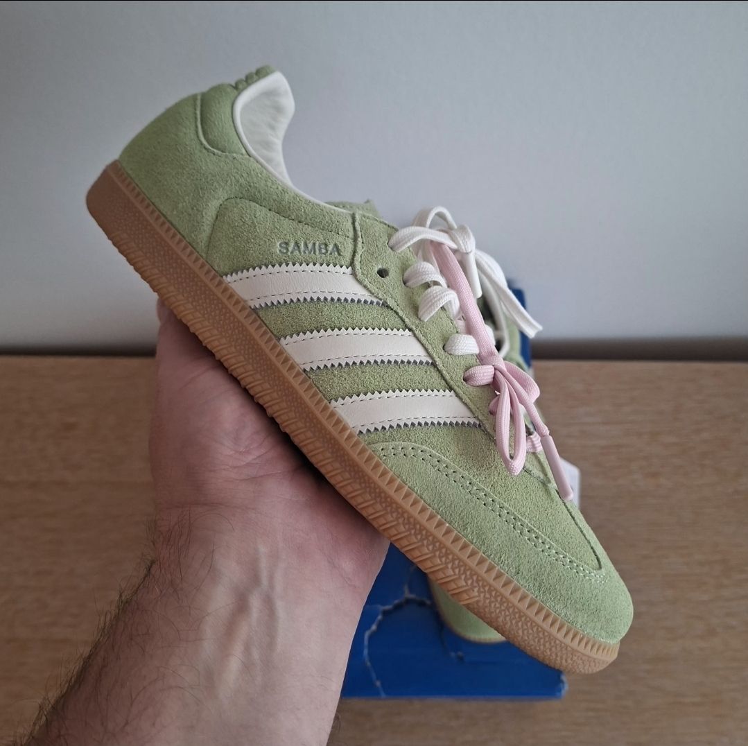 Adidas Scarpe da uomo: Adidas Samba OG Molly Mae Matcha – Nuovo e nell'imballaggio originale da Onex venduto da Chooseyoursneaks 1