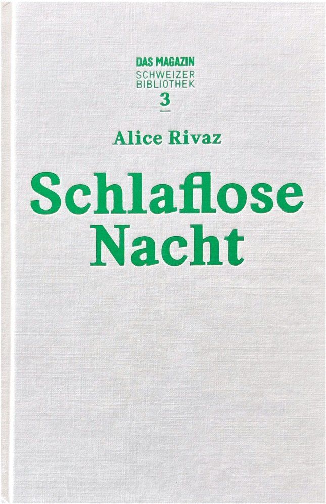 Libri: Rivaz Alice, Schlaflose Nacht – Nuovo (secondo la descrizione) da Sarnen venduto da Livres