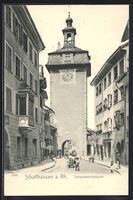 Schaffhausen a. Rh., Strasse am Schwaben