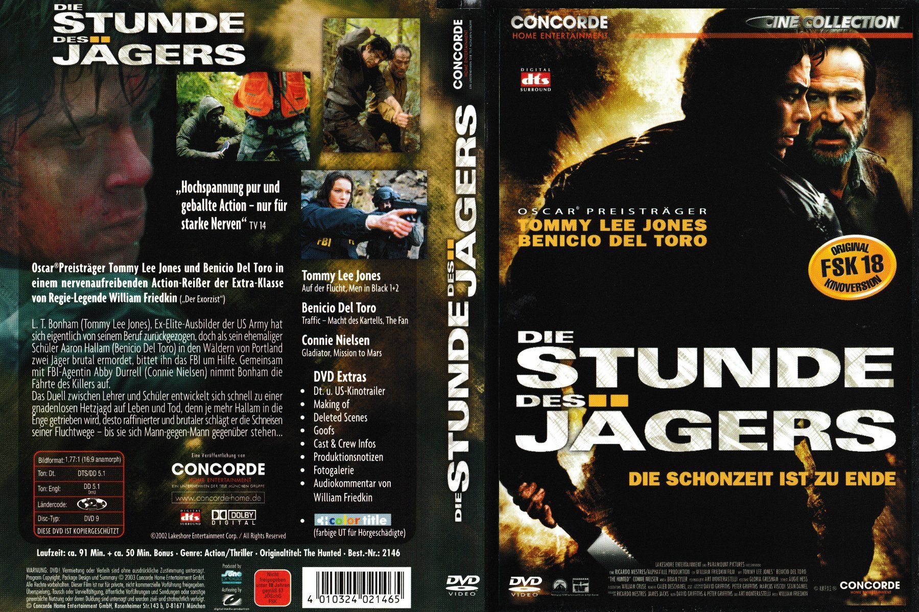 Tutti i DVDs: DVD - Die Stunde des Jägers – Usato da Langnau am Albis venduto da MediaRescuerKeLoX
