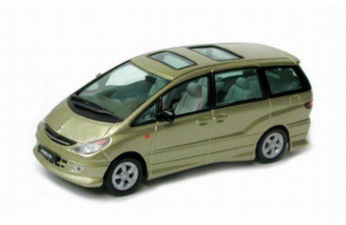 Toyota Modellini d'auto: J-Collection - TOYOTA PREVIA - DieCast metall - 1:43 – Usato da Lausen venduto da hot-preis