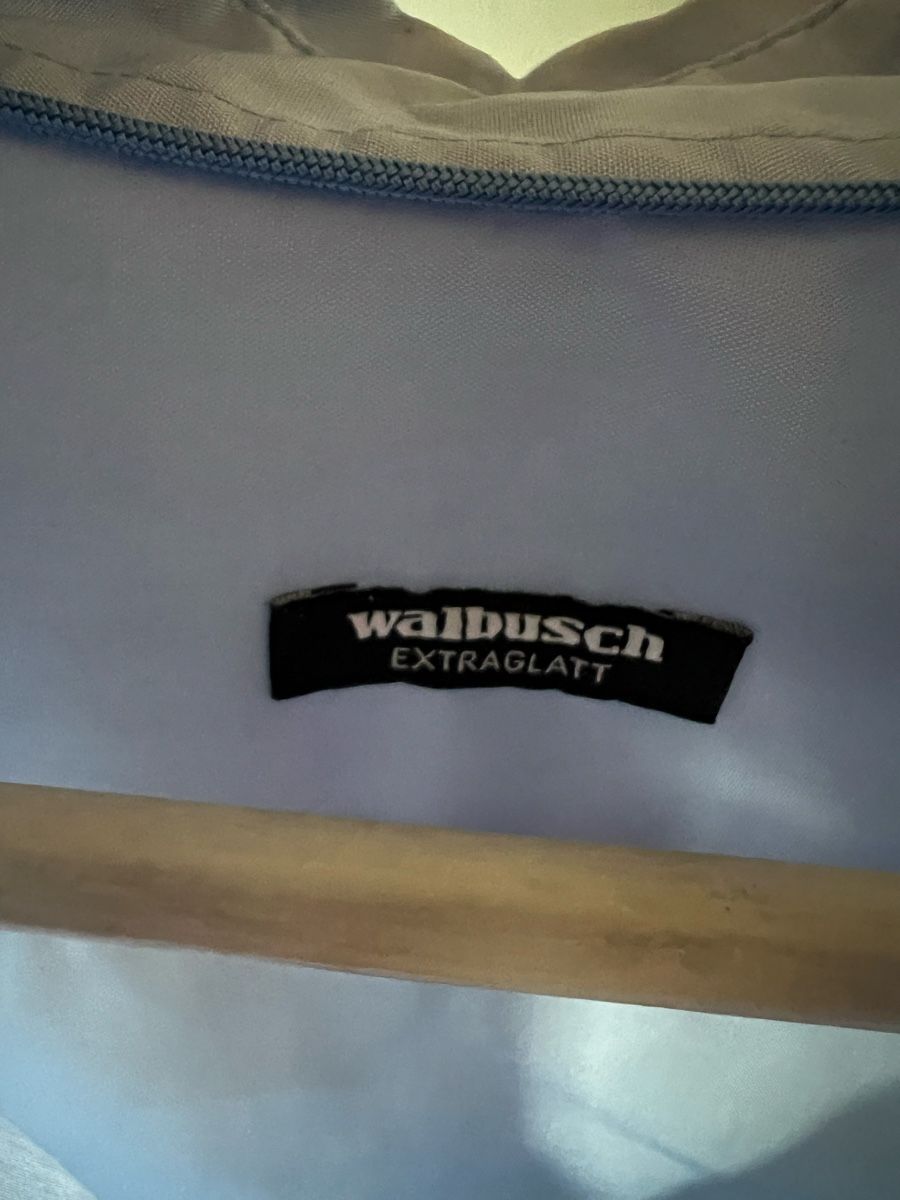 Walbusch Camicette: Walbusch Extraglatt Hemdbluse Gr. 38, hellblau  – Usato da Staad SG venduto da Chirrari 2