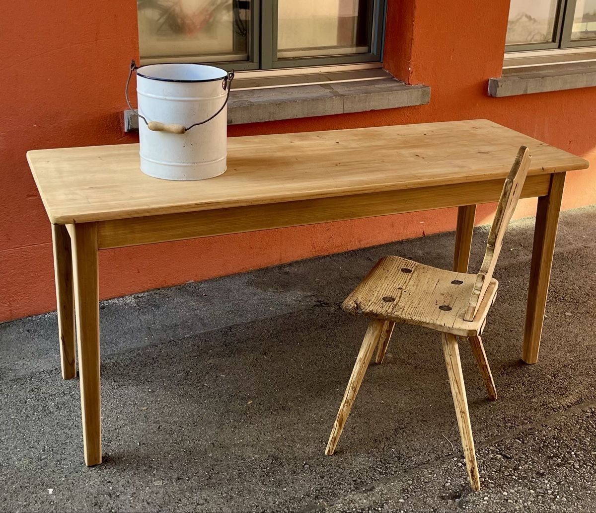 Tavoli: Antiker Tannenholz Tisch 164cm lang – Usato da Ottikon venduto da san_w99n 1