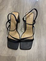 Sandales H&M noires à talons carrés taille 39