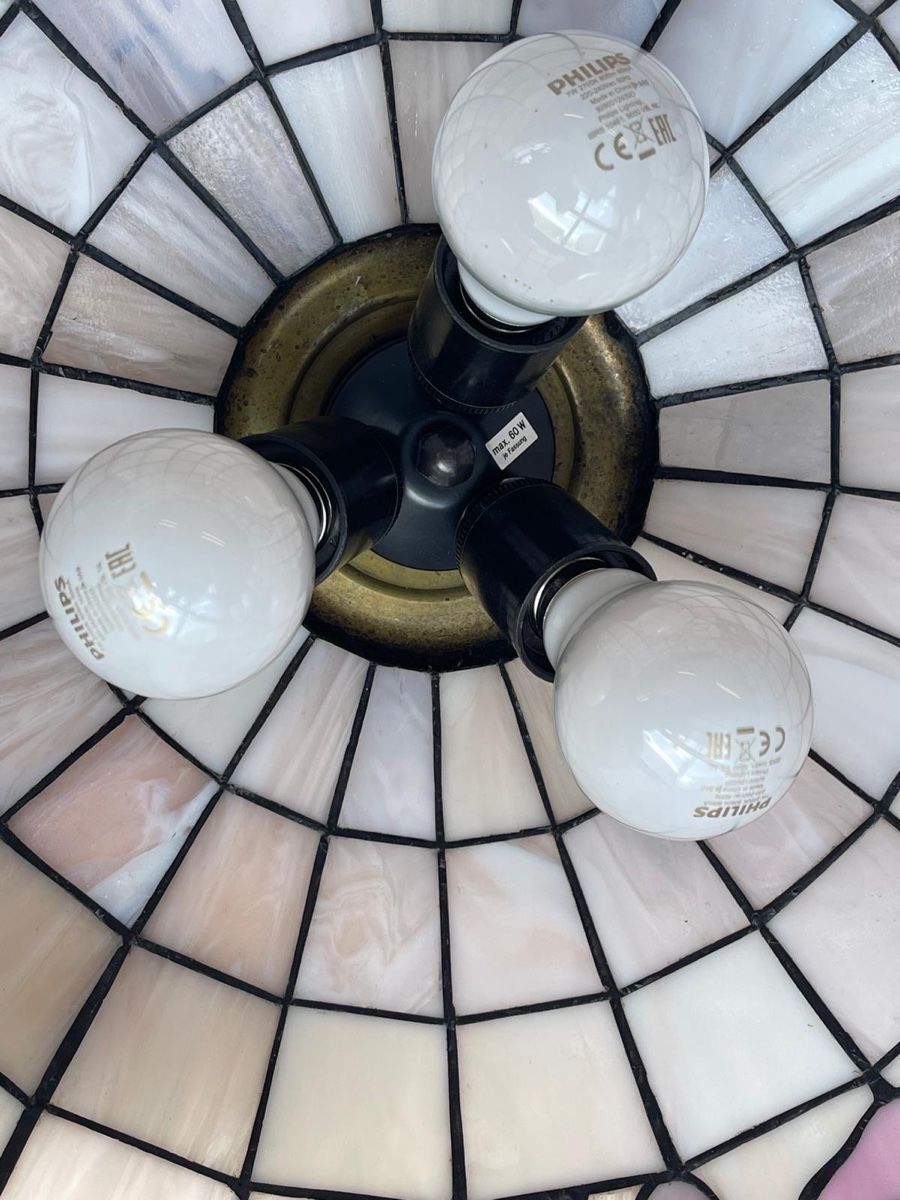 Lampadari & plafoniere: Floral Rose: Deckenleuchte im Tiffany Still – Usato da Luzern venduto da Fabian_Ni 3