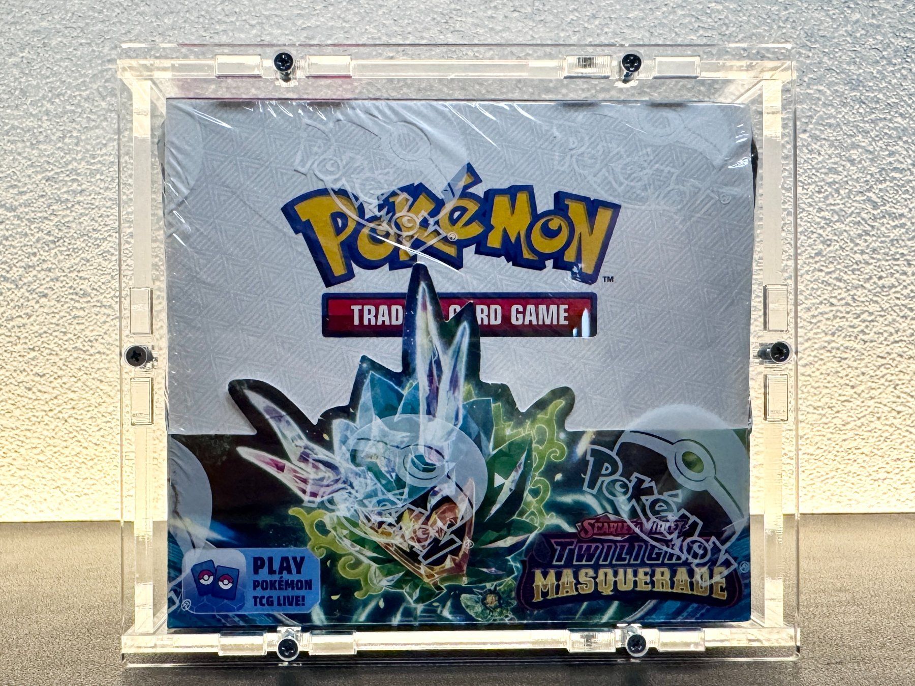 Pokémon Carte collezionabili: Pokémon Twilight Masquerade Display EN OVP + Acrylbox – Nuovo e nell'imballaggio originale da Schlatt TG venduto da catch_up