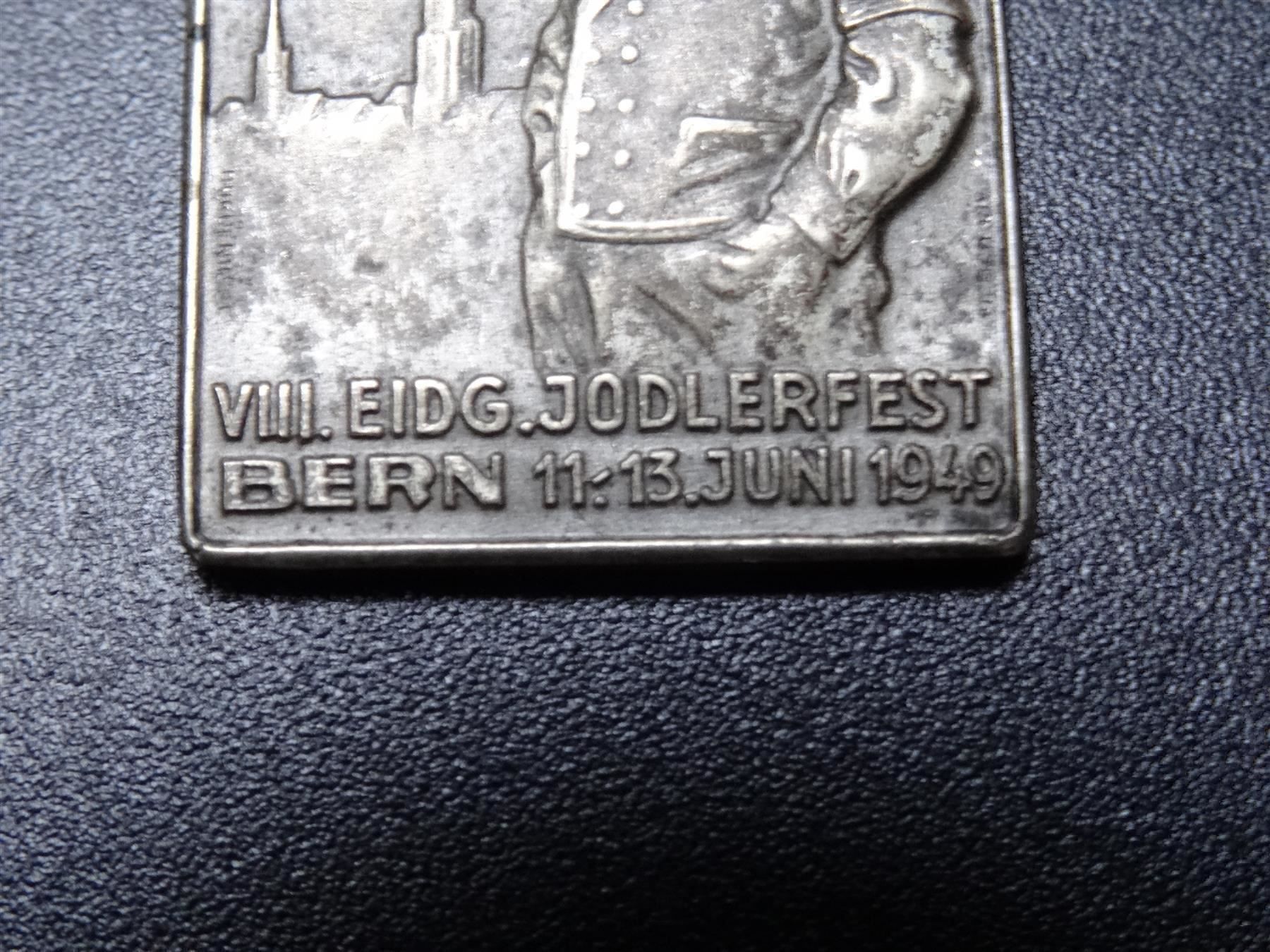 Spille & Fermagli: VIII. Eidg. Jodlerfest Bern 11.+13. 6.49 – Usato da Lupfig venduto da Hubi64 2