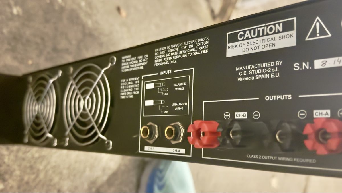 Amplificatori: Ram Audio MA 800 Power Amp – Usato da Wabern venduto da Sunlight777 2