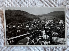 Ansichtskarte gelaufen 1938, Baden