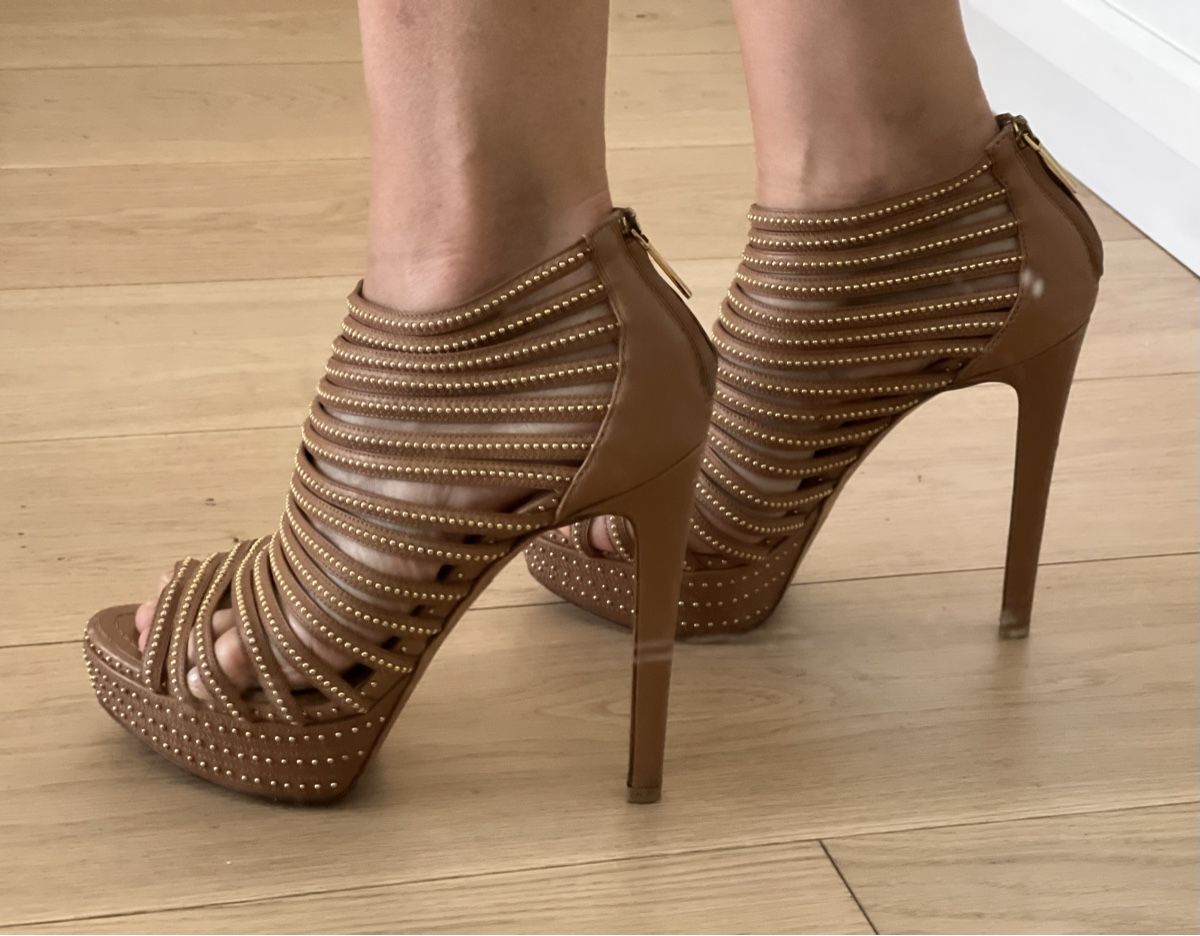 Dior Scarpe da donna: Dior studded leather caged platform heels size 38 – Nuovo (secondo la descrizione) da Corsier GE venduto da Karol_save_planet