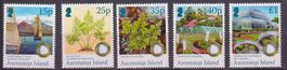 Ascension Island, 1126-1130**, KW € 8.50