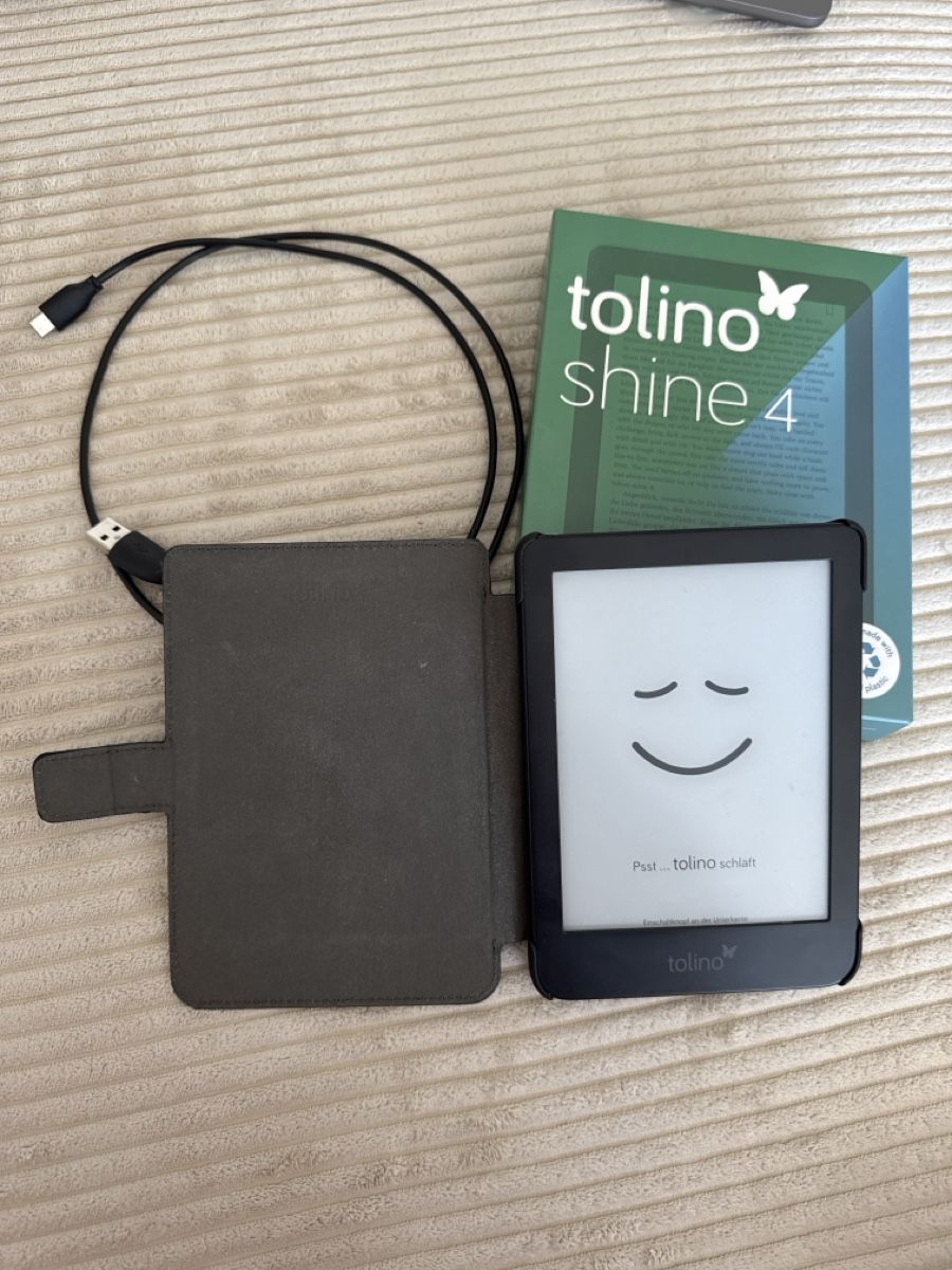 Tolino Tablet PC: Tolino Shine 4 inkl. Hülle – Usato da Herzogenbuchsee venduto da _jaaanita