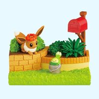 EEVEE & BUDEW – Pokémon Garden – Figur Figurine – Re Ment