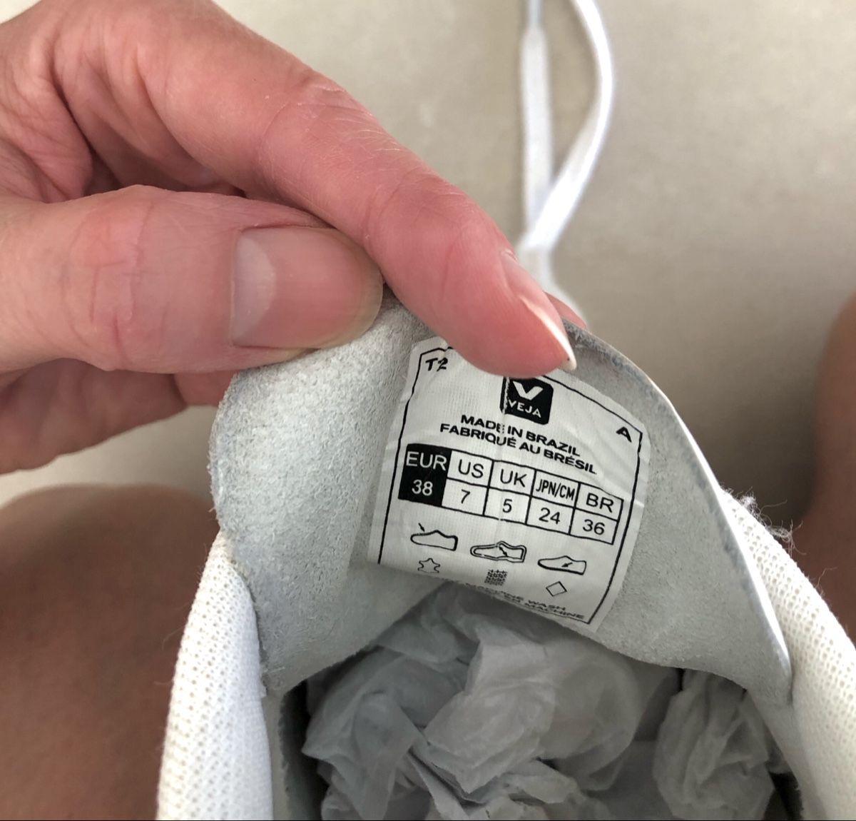 Veja Scarpe da donna: Veja Sneaker weiß beige 38 V-10 wie Neu – Nuovo (secondo la descrizione) da Agno venduto da hibikama 8