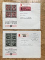 1945 Sondermarken W19 + 20 auf Couvert
