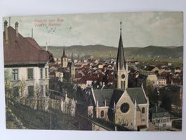 Ansicht von Biel,  Bienne, Postkarte, alter Druck, R35