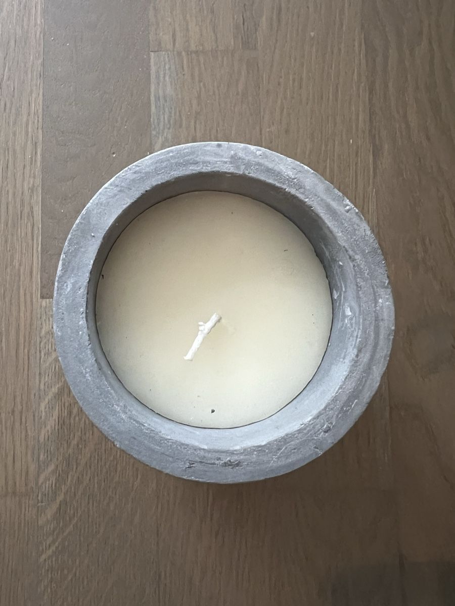 Candele: Beton Kerze Lotus – Nuovo e nell'imballaggio originale da Kriens venduto da Krienserin_T 1