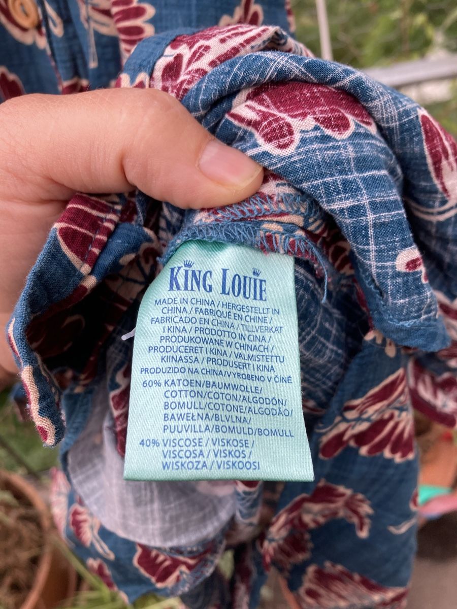 King Louie Vestiti: Sommerkleid King Louie – Nuovo (secondo la descrizione) da Solothurn venduto da Luciamoser88 2