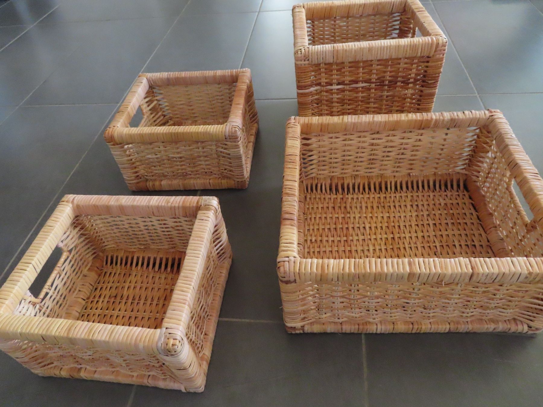 Ikea Altro per la casa: 4 schöne Rattan--Körbe +++top+++ – Usato da Wallenried venduto da Asyano 3