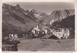 Arosa-Dorf 1800m 1945 (coins déchirés)