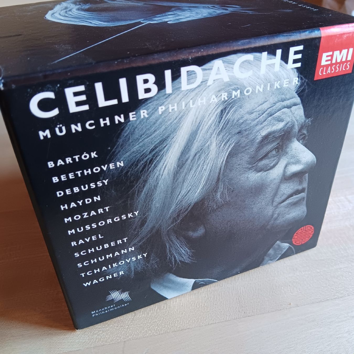 CD: Sergiu Celibidache Münchner Philharmoniker Box 11 CDs – Usato da Chur venduto da chr_b2cn