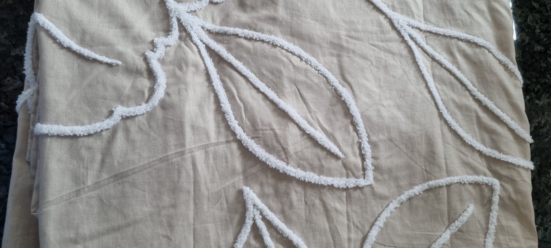 Biancheria da letto: Bettwäsche Beige mit Blattmuster, neu – Nuovo (secondo la descrizione) da egliswil venduto da Maggy6 1