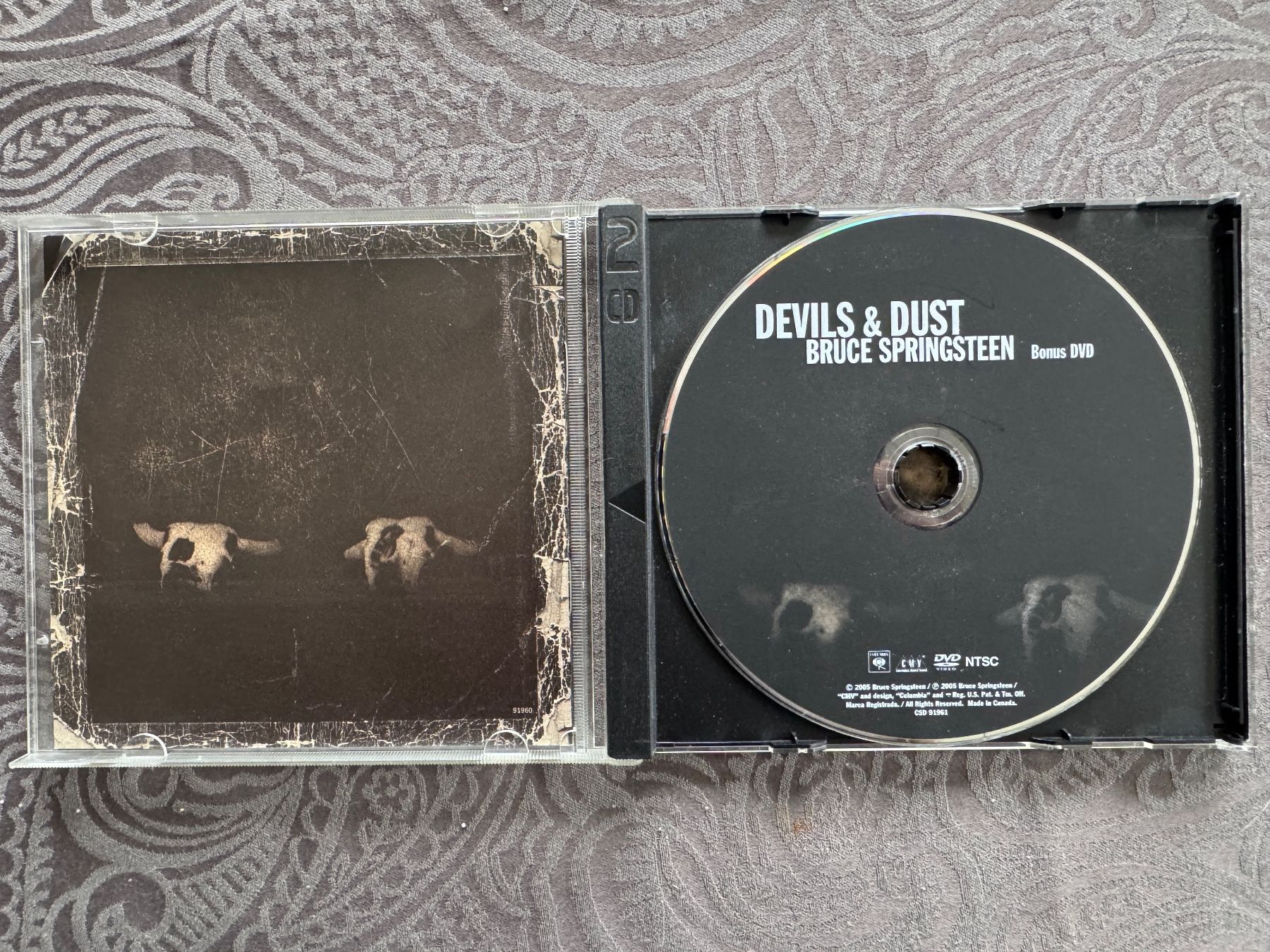CD: Bruce Springsteen - Devils & Dust (CD & DVD) – Usato da Duggingen venduto da Kisha010 1