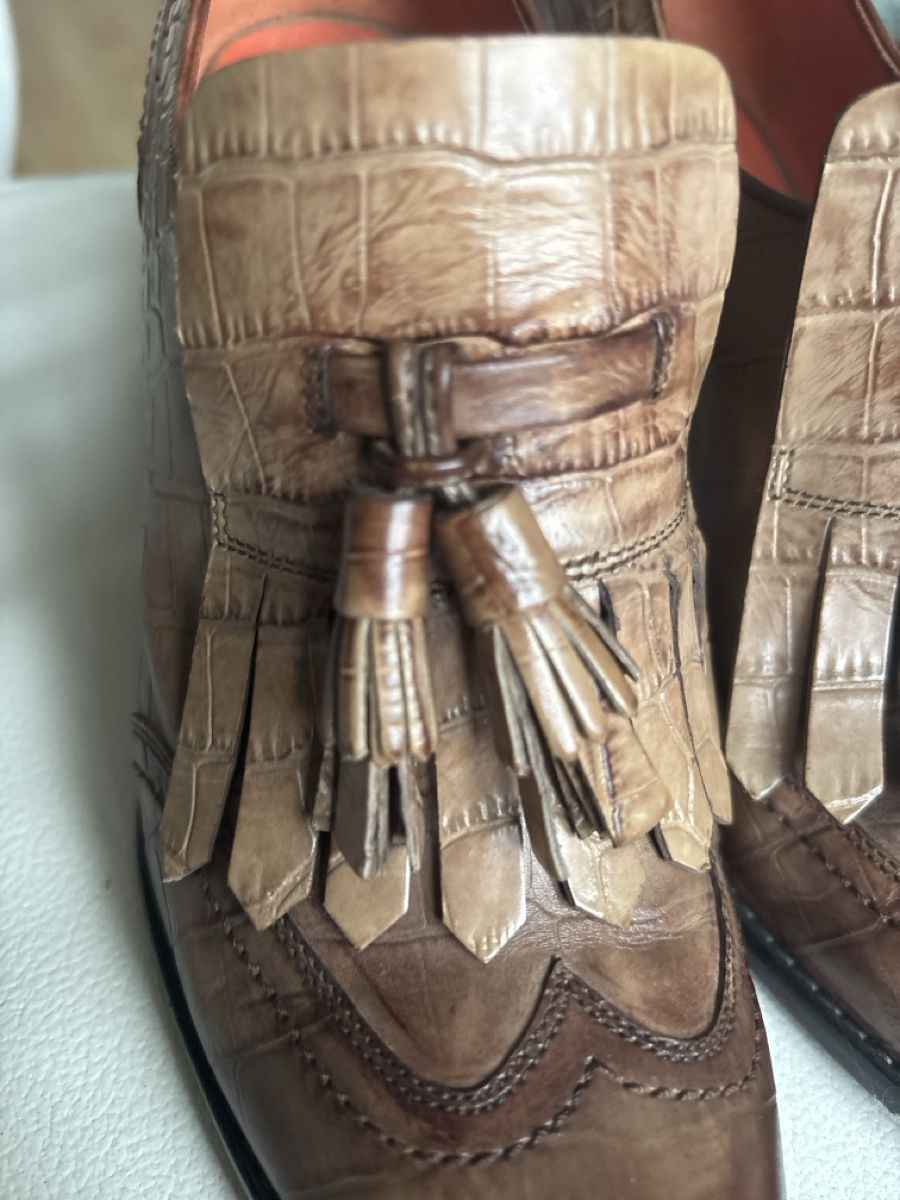 Santoni Scarpe da donna: Santoni Schuhe, Echtleder, Gr. 38! – Usato da langenthal venduto da rundholz7 9