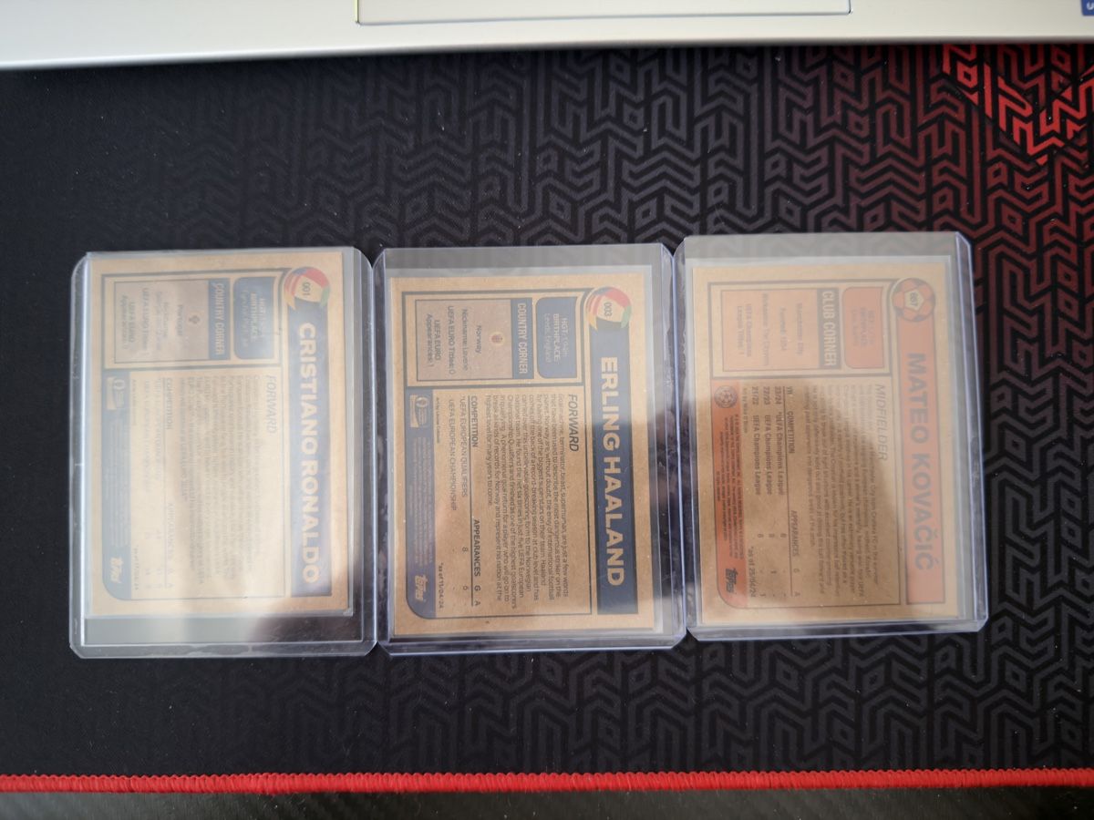 Topps Carte collezionabili: C. Ronaldo, Haaland, Kovacic Topps Cards – Nuovo (secondo la descrizione) da Luzern venduto da gavigol30 1