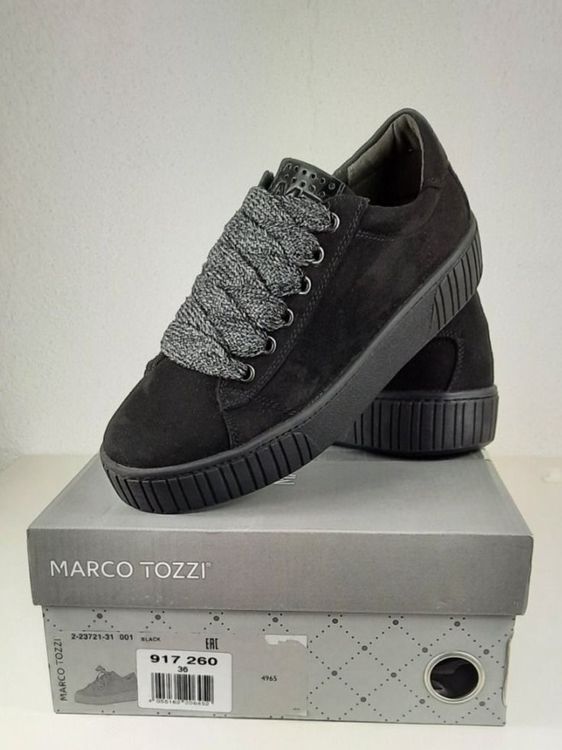 MARCO TOZZI Damen Plateau Sneaker Gr. 36 1