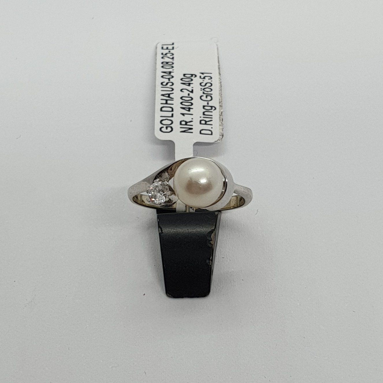 Anelli: Echt 14K Gold - S.W.P. Ring – Usato da Luzern venduto da Luzern-Goldhaus