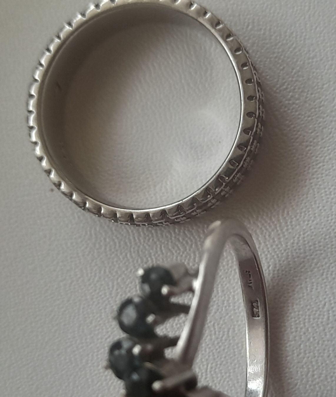 Ringe: 2×Bagues en argent 925 – Defekt aus Lausanne von Glam-Luxe 1