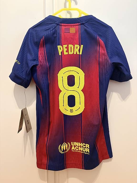 FC Barcelona Scarpe, pantaloni & magliette da ginnastica: FC Barcelona 25/26 Kindertrikot – Nuovo e nell'imballaggio originale da Zürich venduto da sab_pnd8 3