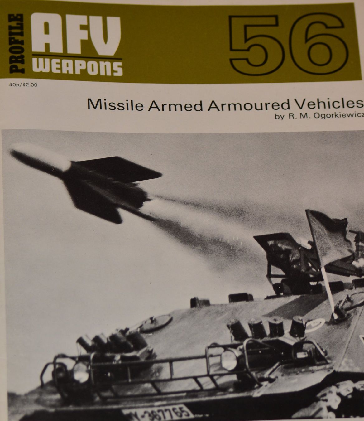Zeitschriften & Magazine: AFV Nr.56 - Missile Armed Vehicles – Gebraucht aus Basel von Dogana