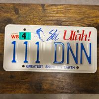 🇺🇸 U.S. Autoschild - Utah 111 DNN - ORIGINAL