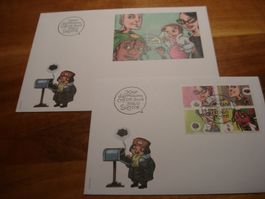 Comic-Marke 2003, FDC Block  + Z-Druck