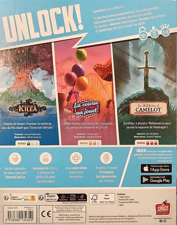 Spiele: Unlock Enchanted Adventures – Gebraucht aus Renens VD von ron_nrj2 1