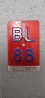 Velonummer BL 88