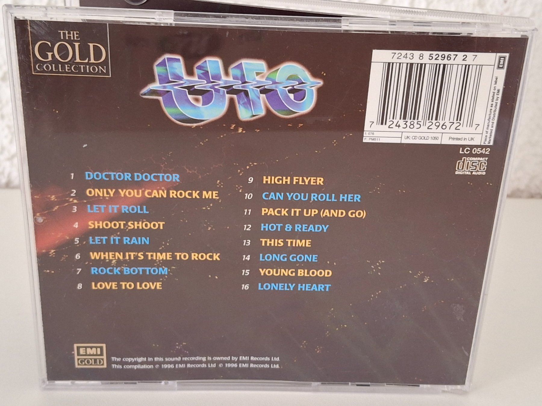 CD: CD UFO -  The Best of – Usato da Aarberg venduto da Jackup1 1