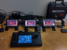 Professionelles Canon 4K PTZ-Kamera-Set für Event-Aufnahmen